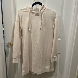 BCBGeneration White Sweatshirt Dress